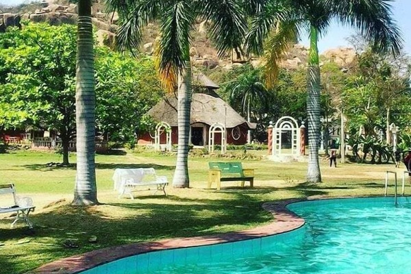 Outdoor pool