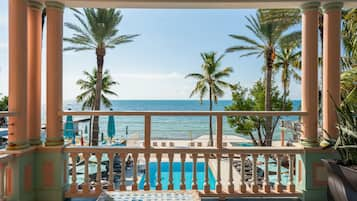 Mansion Room #201 - Ocean View with private balcony - Adults Only | Terrace/patio