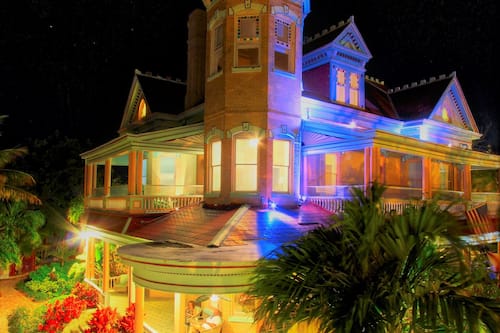 Front of property - evening/night