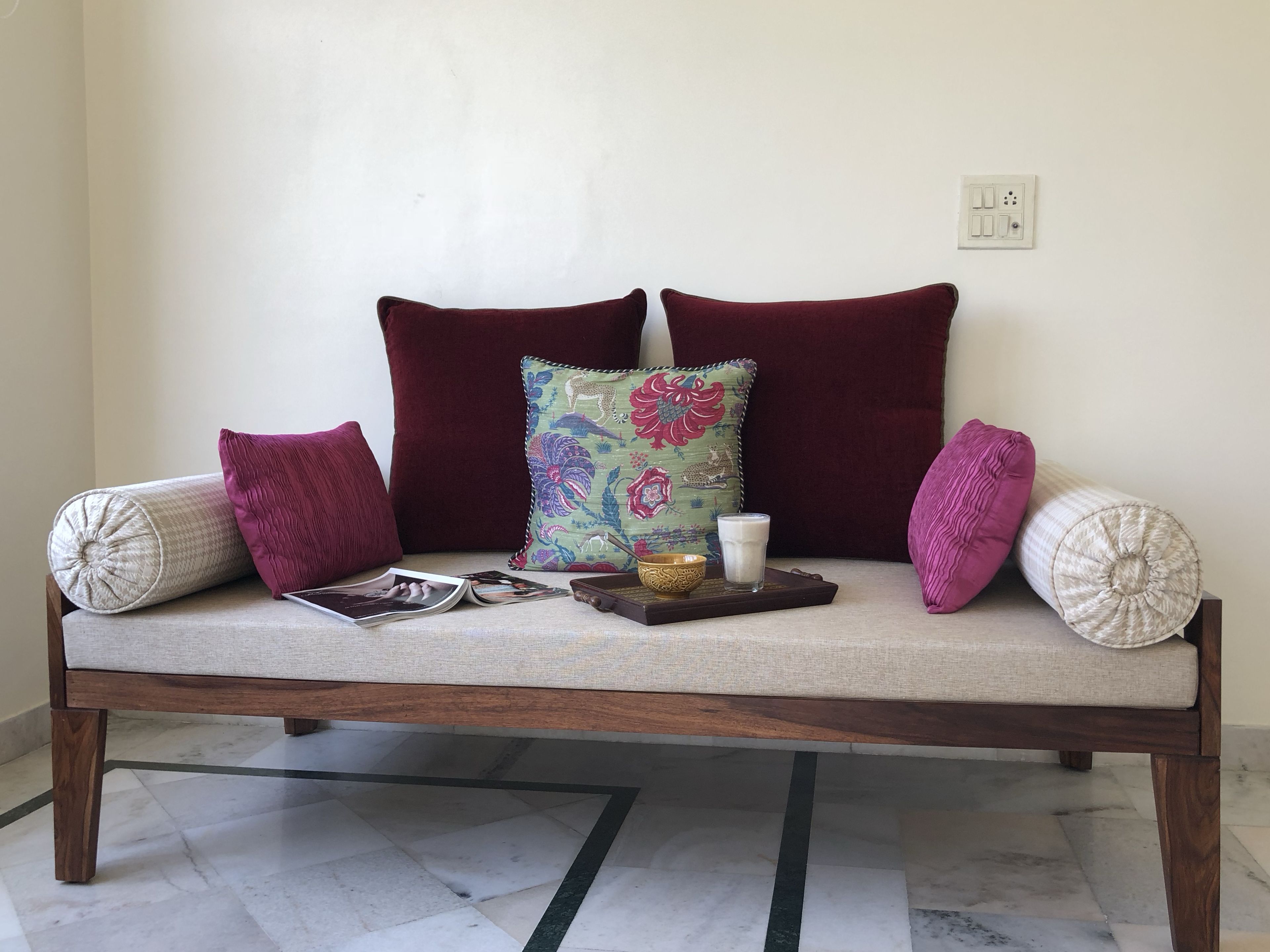 double or twin room | living area | 31-inch lcd tv with digital channels, tv