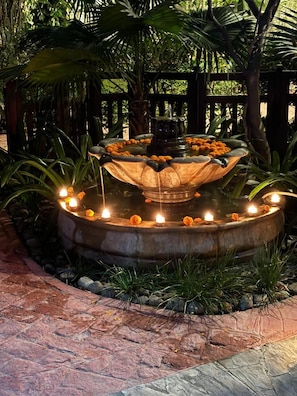 Façana frontal de l'allotjament