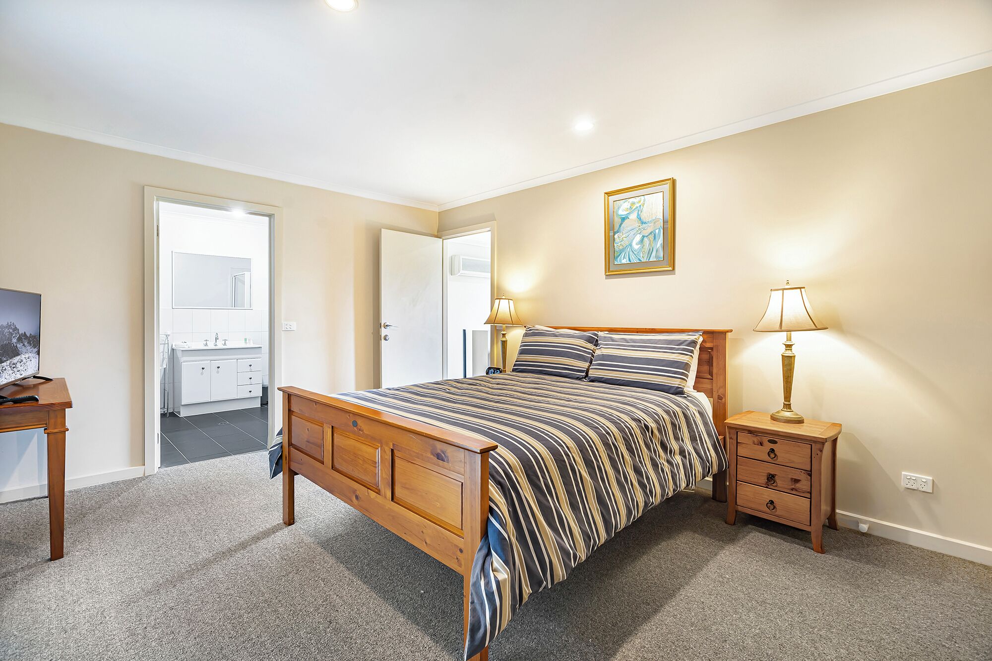 Three Bedroom Cotton Villa | Premium bedding, down duvets, pillow-top beds, individually decorated