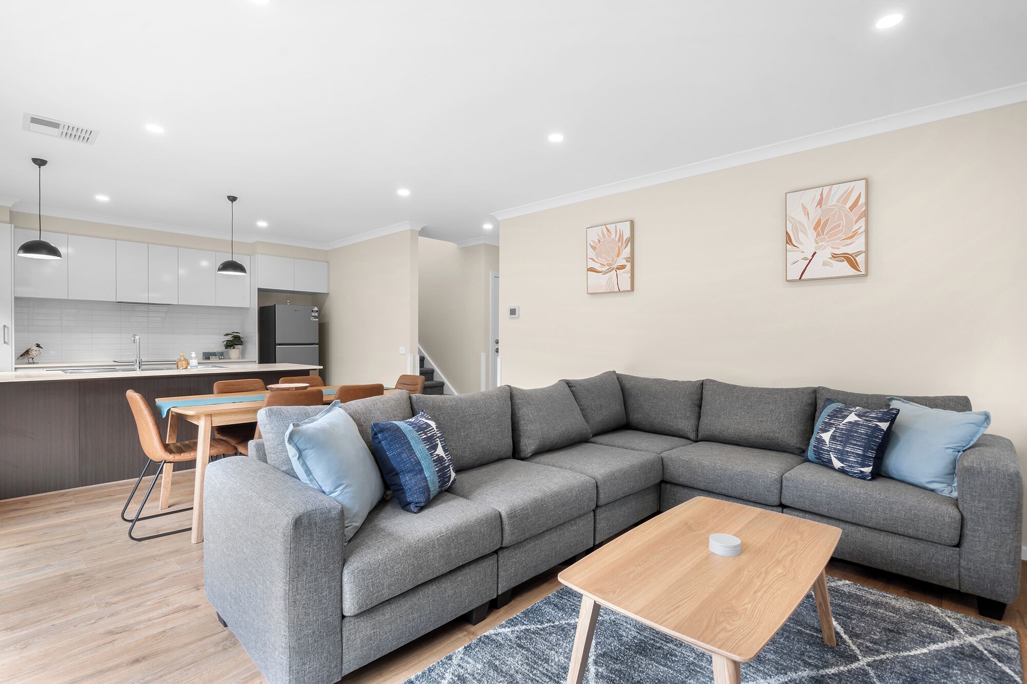 40-inch LED TV with digital channels, streaming services