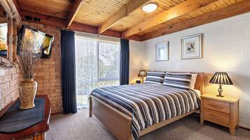 Villa Deluxe, 2 chambres | Literie de qualité supérieure, couette en duvet d'oie, surmatelas