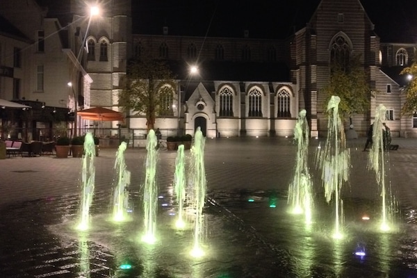 Front of property – evening/night