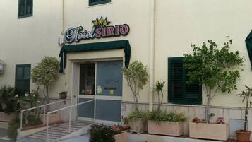 Fassade der Unterkunft