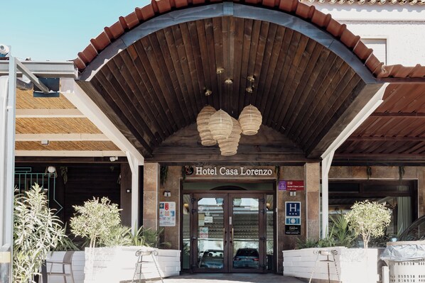 Façade de l’hébergement