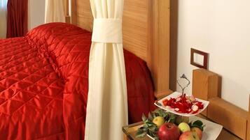 Biancheria da letto di alta qualità, minibar, una cassaforte in camera