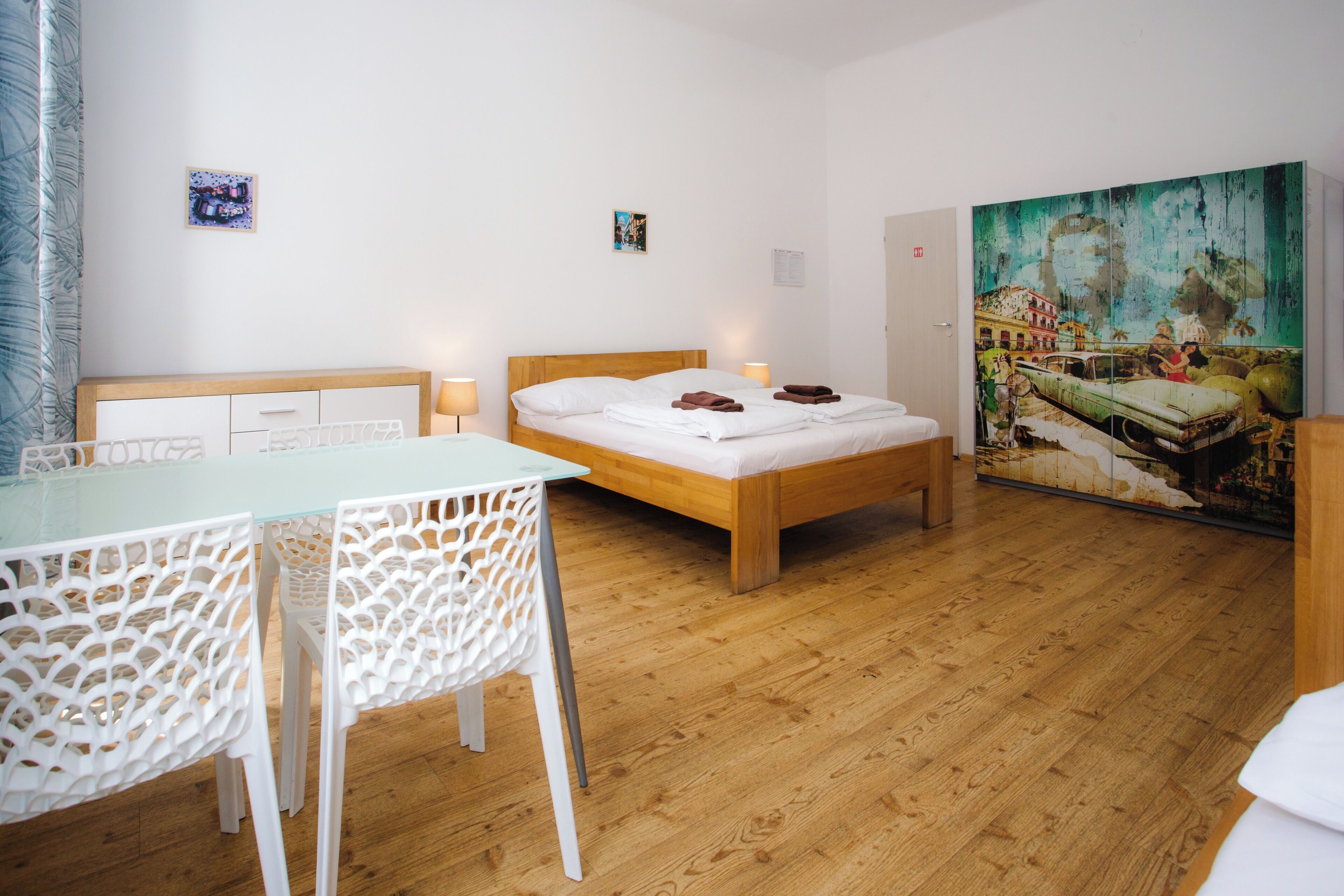 5. Quadruple Room, Private WC, Shared Bathroom | Desk, soundproofing, iron/ironing board, WiFi