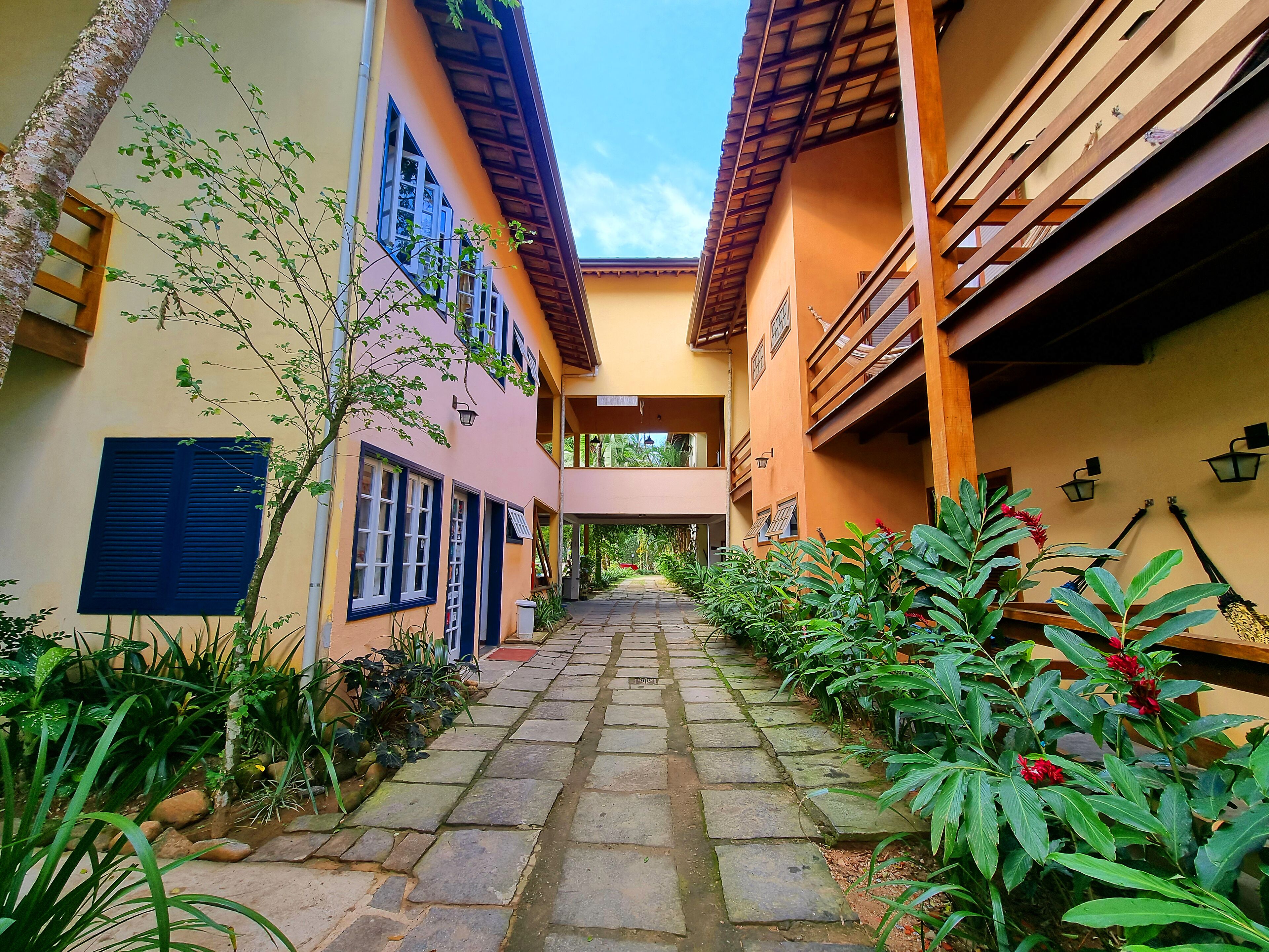 Entrée de l’hébergement