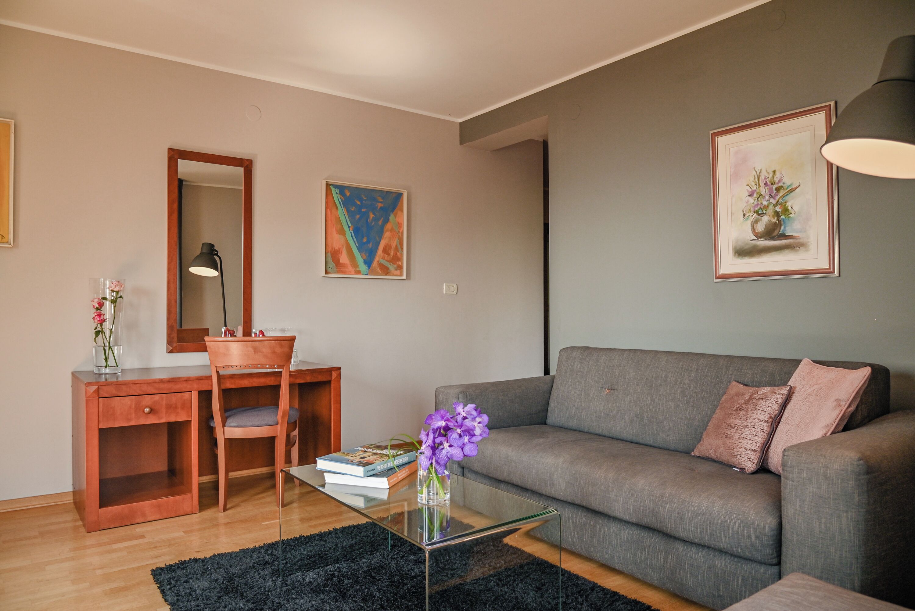 one-bedroom apartment (for 4 people) | living area