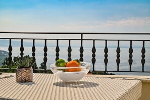 One-bedroom apartment (for 4 people) | Vistas del balcón