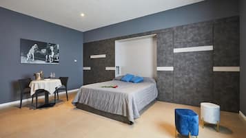 In-room safe, desk, blackout curtains, soundproofing