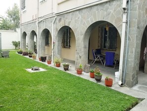 Courtyard view