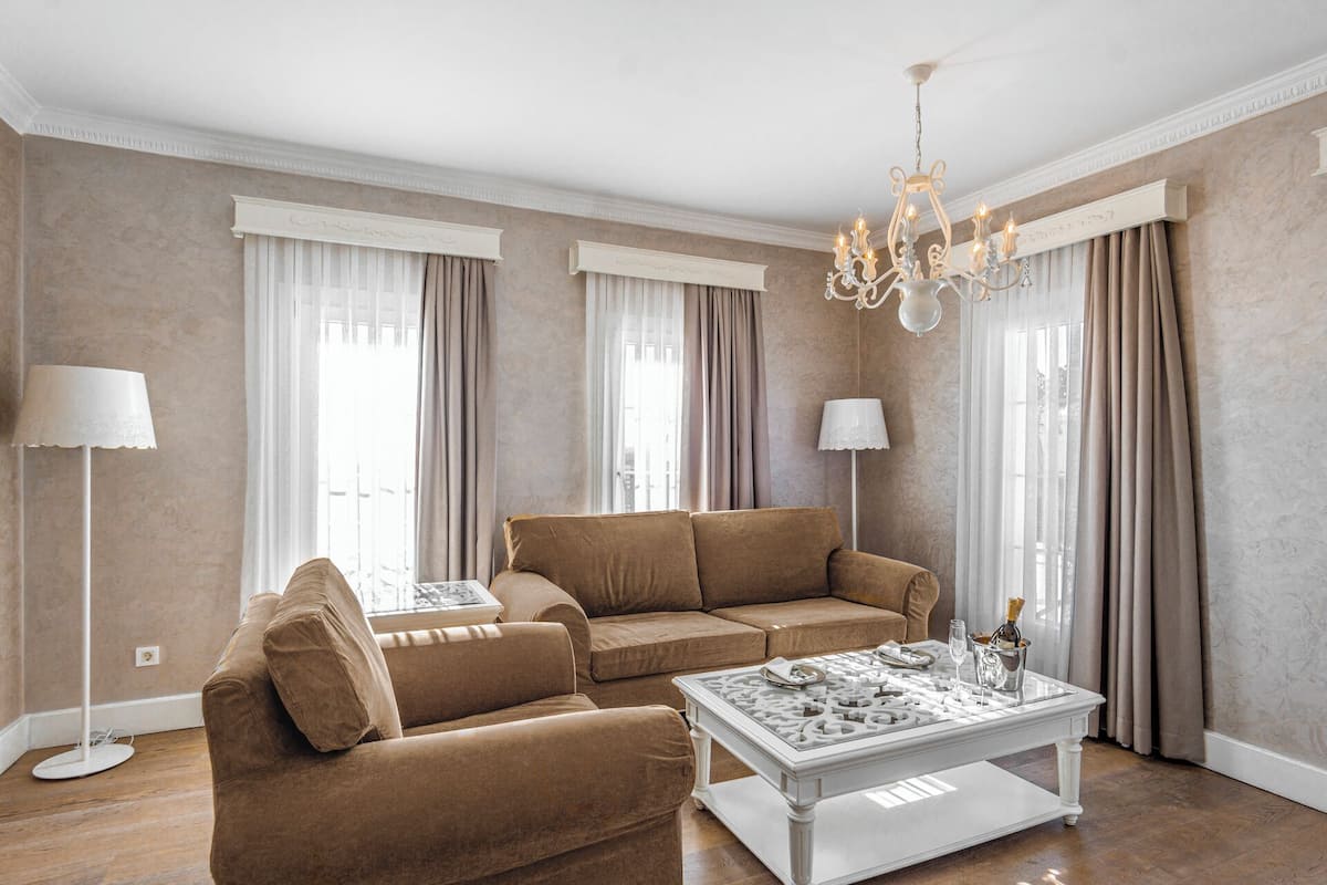 Suite, 1 queensize bed | 1 slaapkamer, luxe beddengoed, Select Comfort-bedden