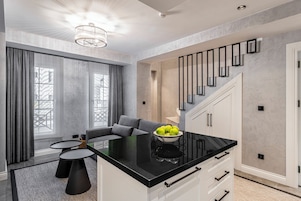 Premium Duplex, 1 Bedroom | Premium bedding, Select Comfort beds, desk, blackout drapes