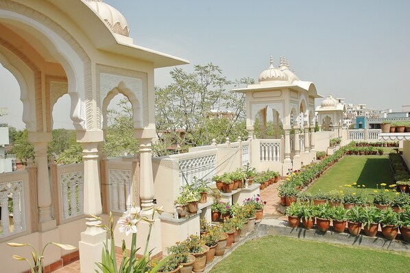 Terrasse sur le toit