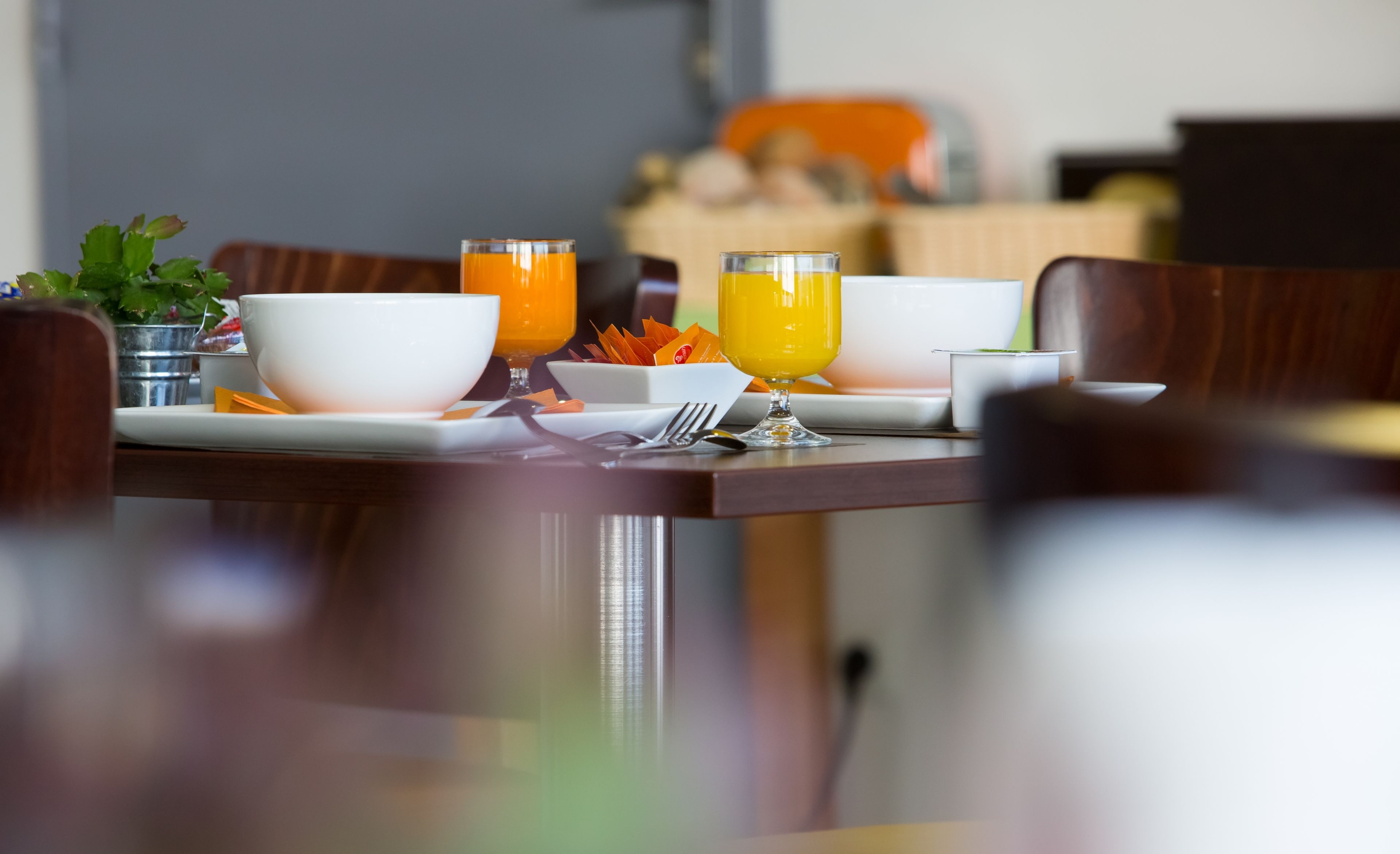 Breakfast area