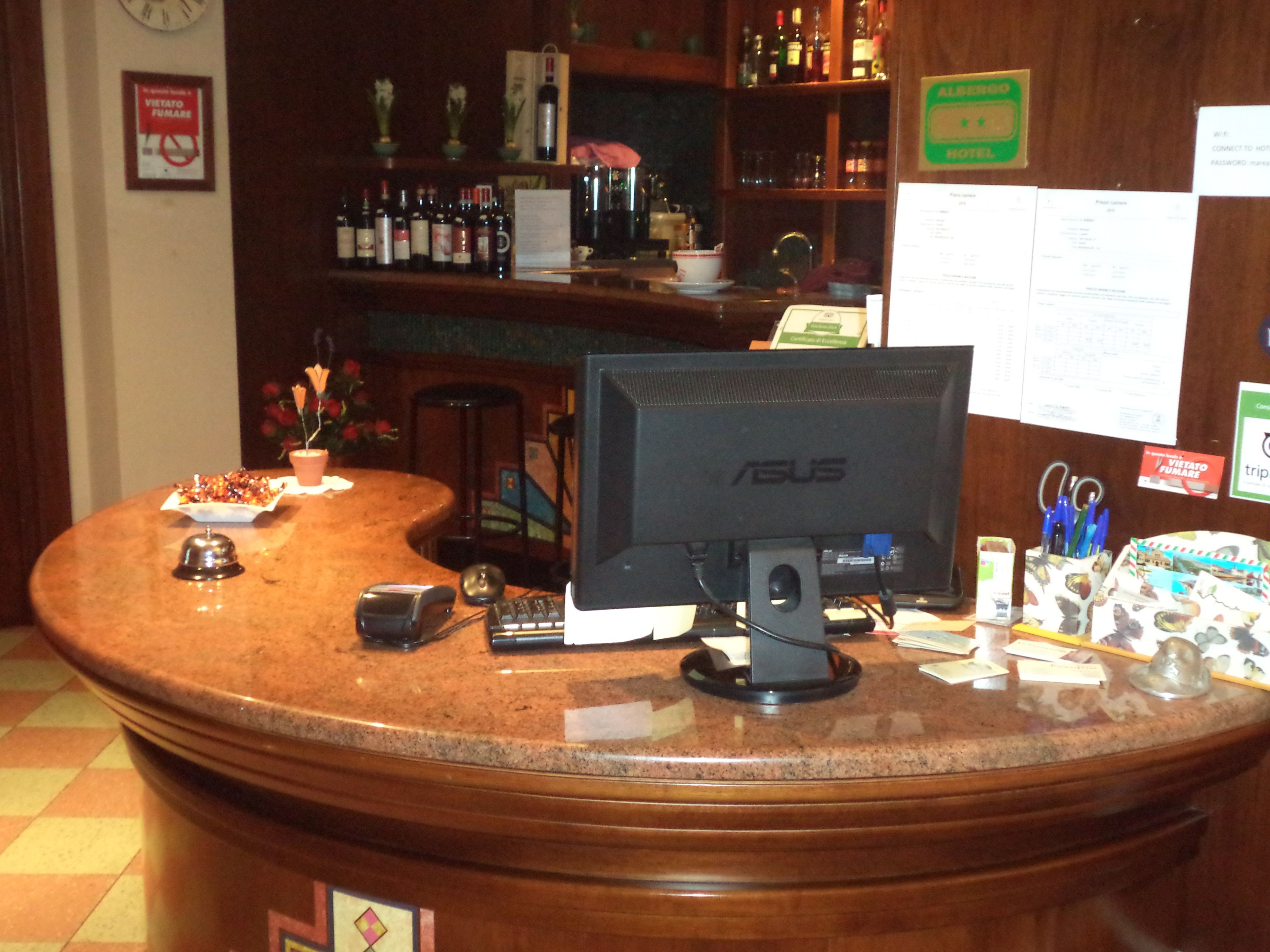 check-in/check-out kiosk