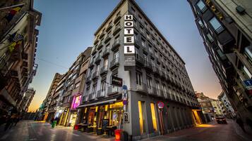 Fassade der Unterkunft