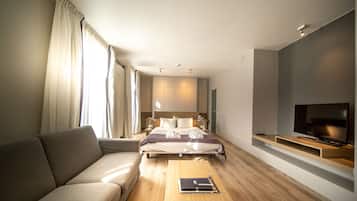 Suite | 1 habitación, minibar, caja de seguridad en la habitación y escritorio