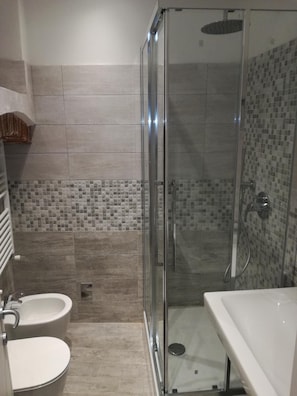 Shower, rainfall showerhead - Ca' dei Lisci-B&B (Riomaggiore)