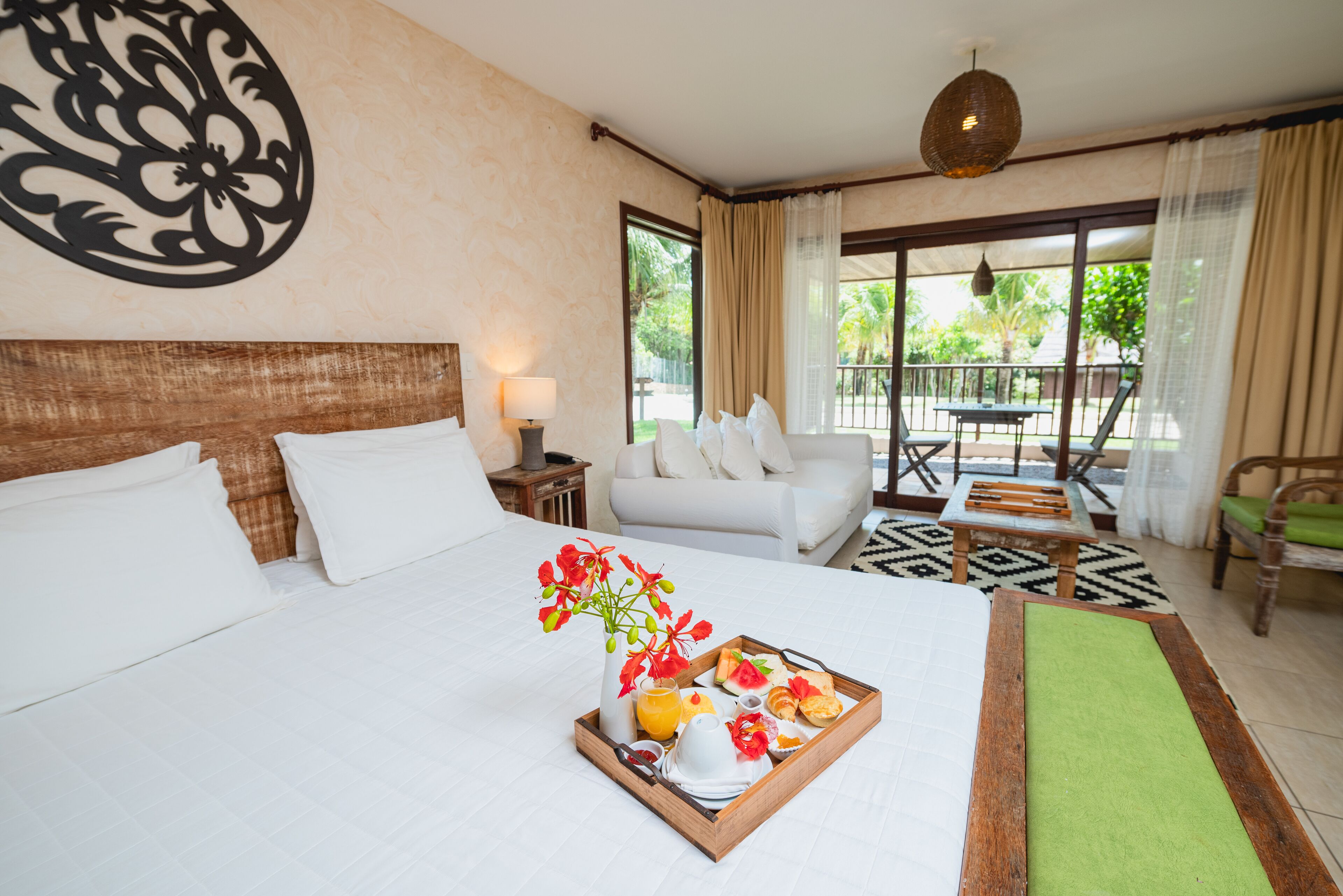 18 habitaciones, colchones con pillow-top y minibar 