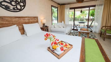 18 habitaciones, colchones con pillow-top y minibar