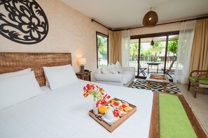 18 bedrooms, pillow-top beds, minibar, in-room safe