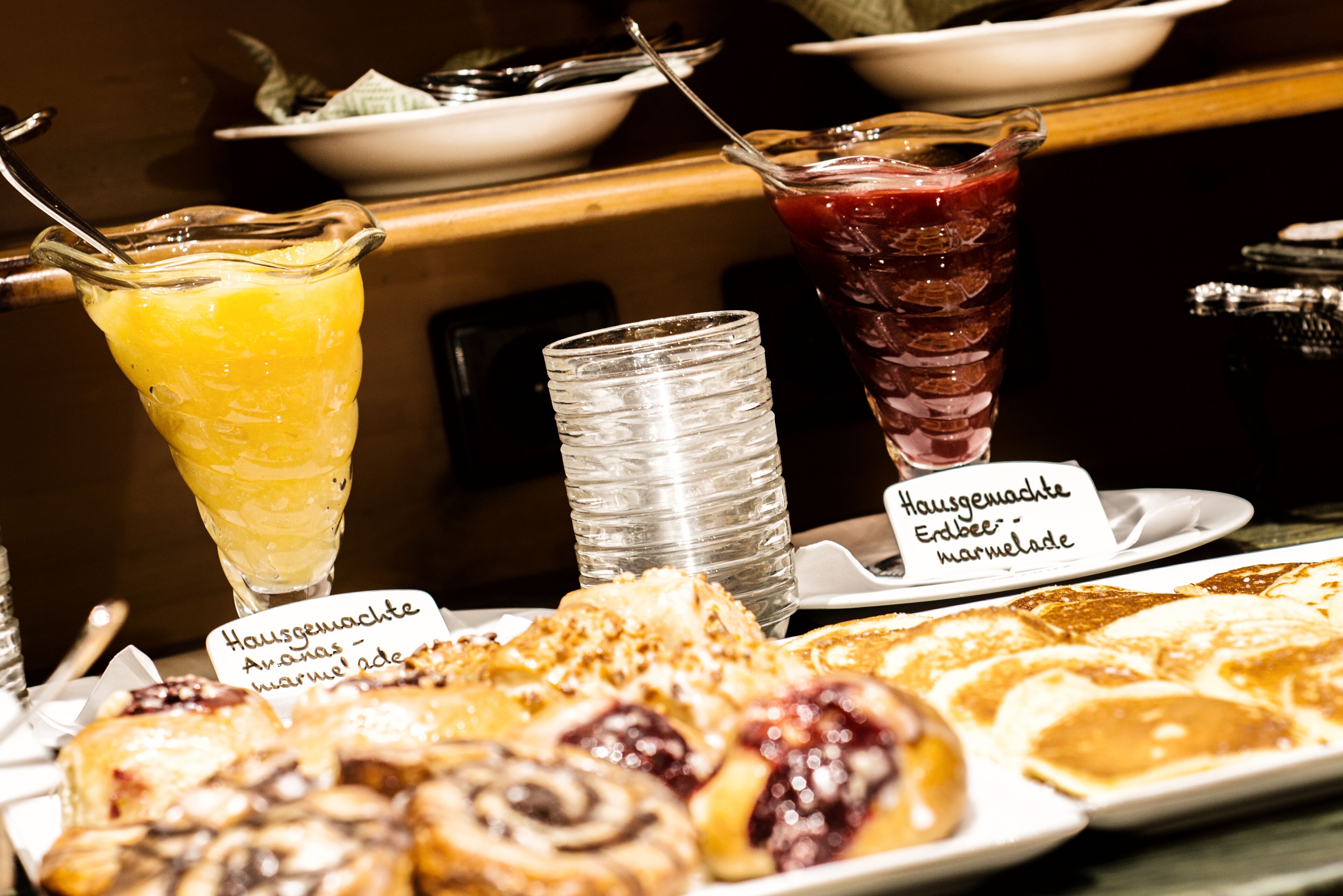 朝食ビュッフェ