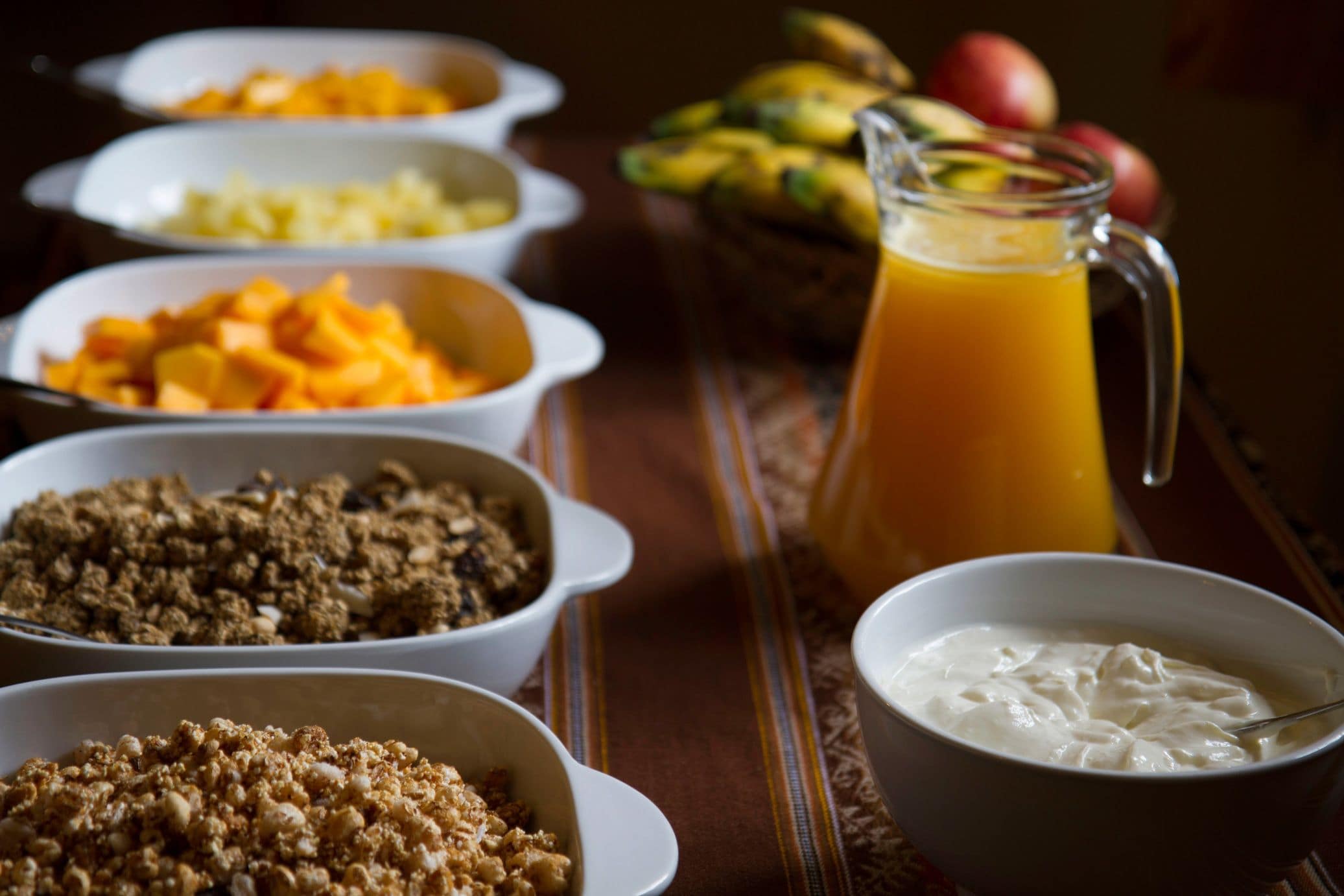 Free continental breakfast 