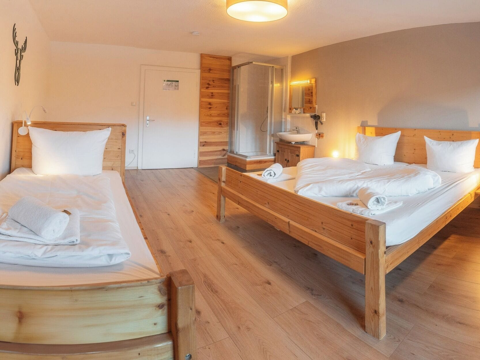 Vierbettzimmer, Nichtraucher, Gemeinschaftsbad