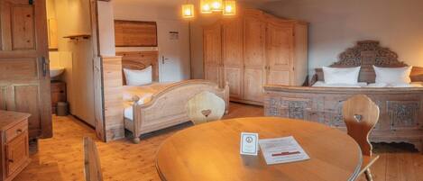 Individually decorated, individually furnished, WiFi, bed sheets