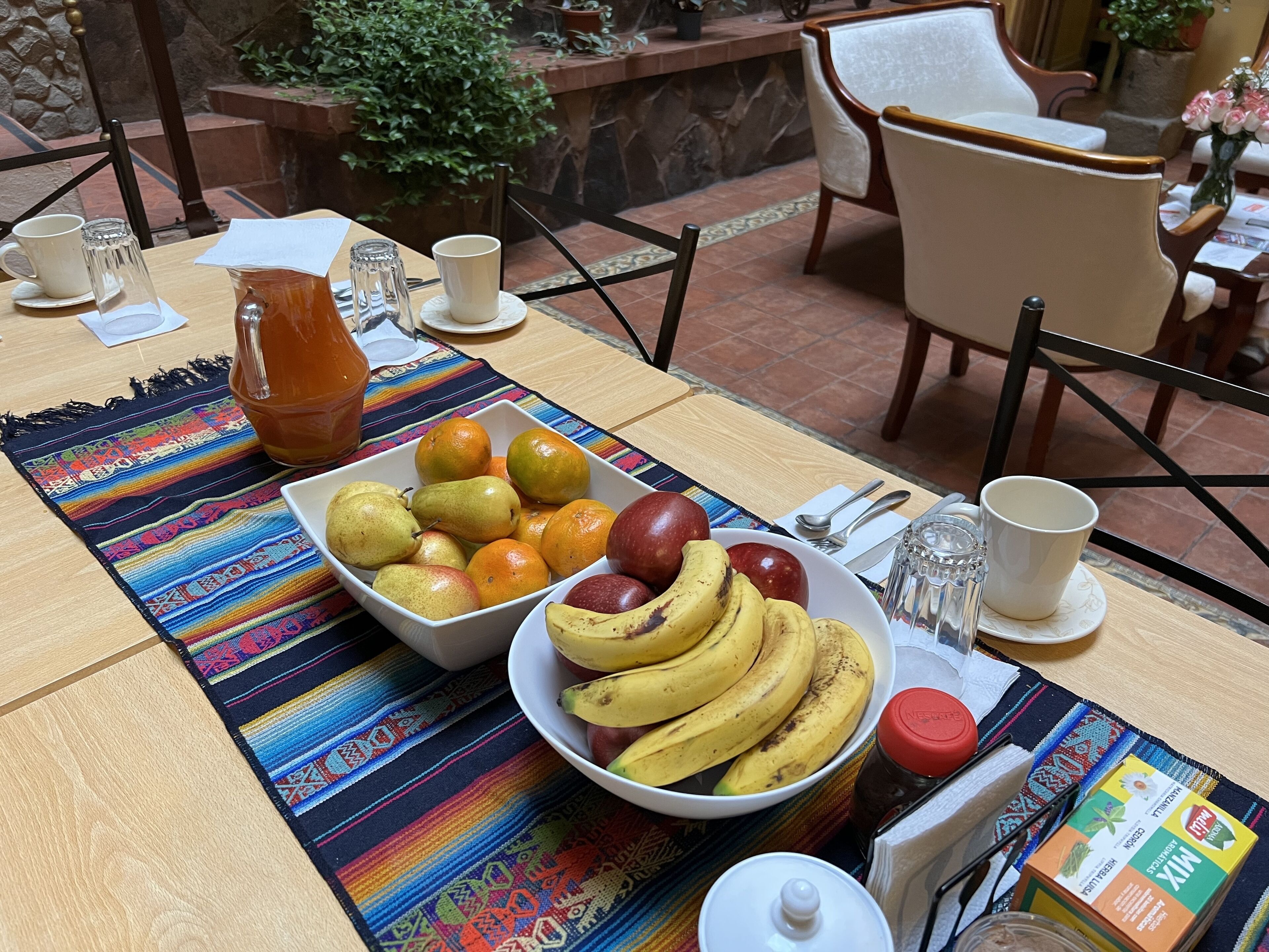 free daily continental breakfast