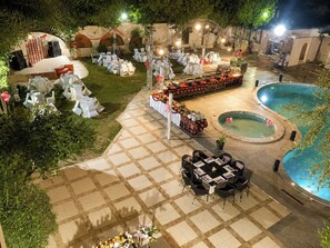 Outdoor dining - Karnak Hotel Luxor (Luxor)