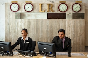 Check-in/check-out kiosk - Lalco Residency (Mumbai)
