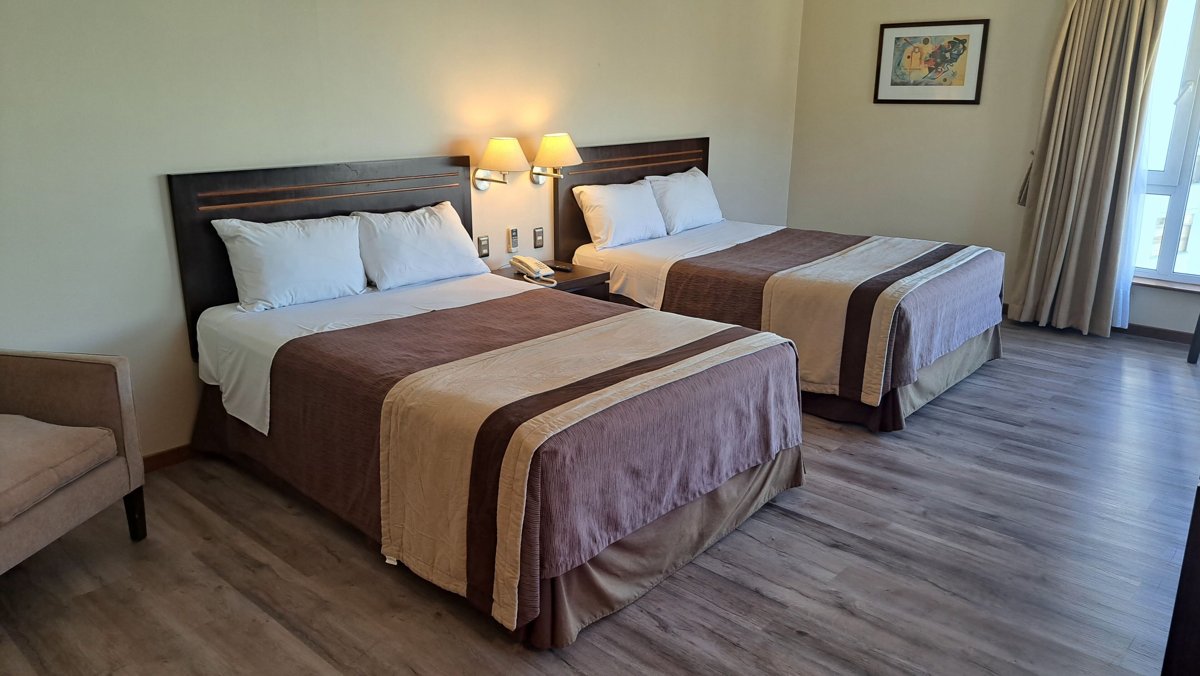 double room, city view | minibar, in-room safe, desk, blackout curtains