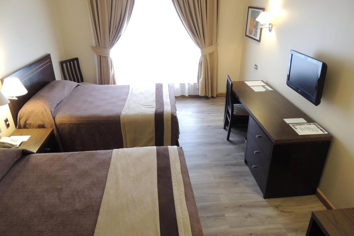 Minibar, in-room safe, desk, blackout curtains