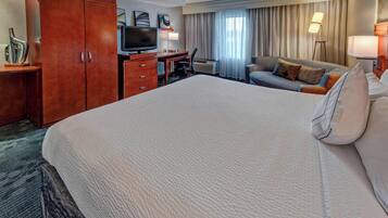 In-room safe, desk, iron/ironing board, free cribs/infant beds