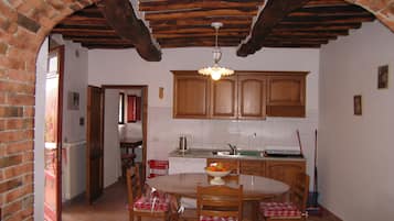 Condo | Private kitchen | Fridge, stovetop, dishwasher, electric kettle