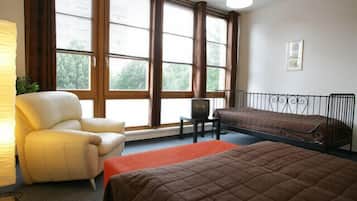 Soundproofing, iron/ironing board, free cots/infant beds, rollaway beds