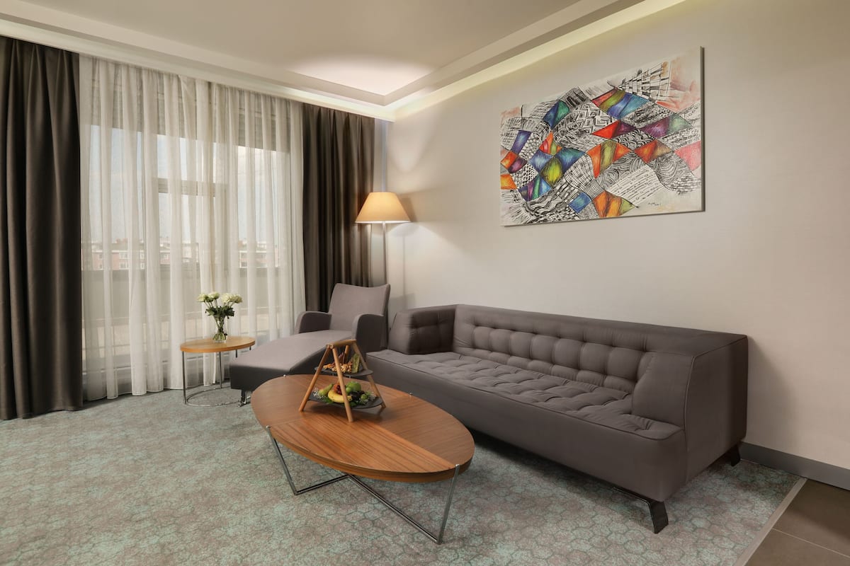 studio suite, 1 bedroom | living area