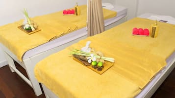 Turkish bath/hammam, body treatments, aromatherapy, deep-tissue massages