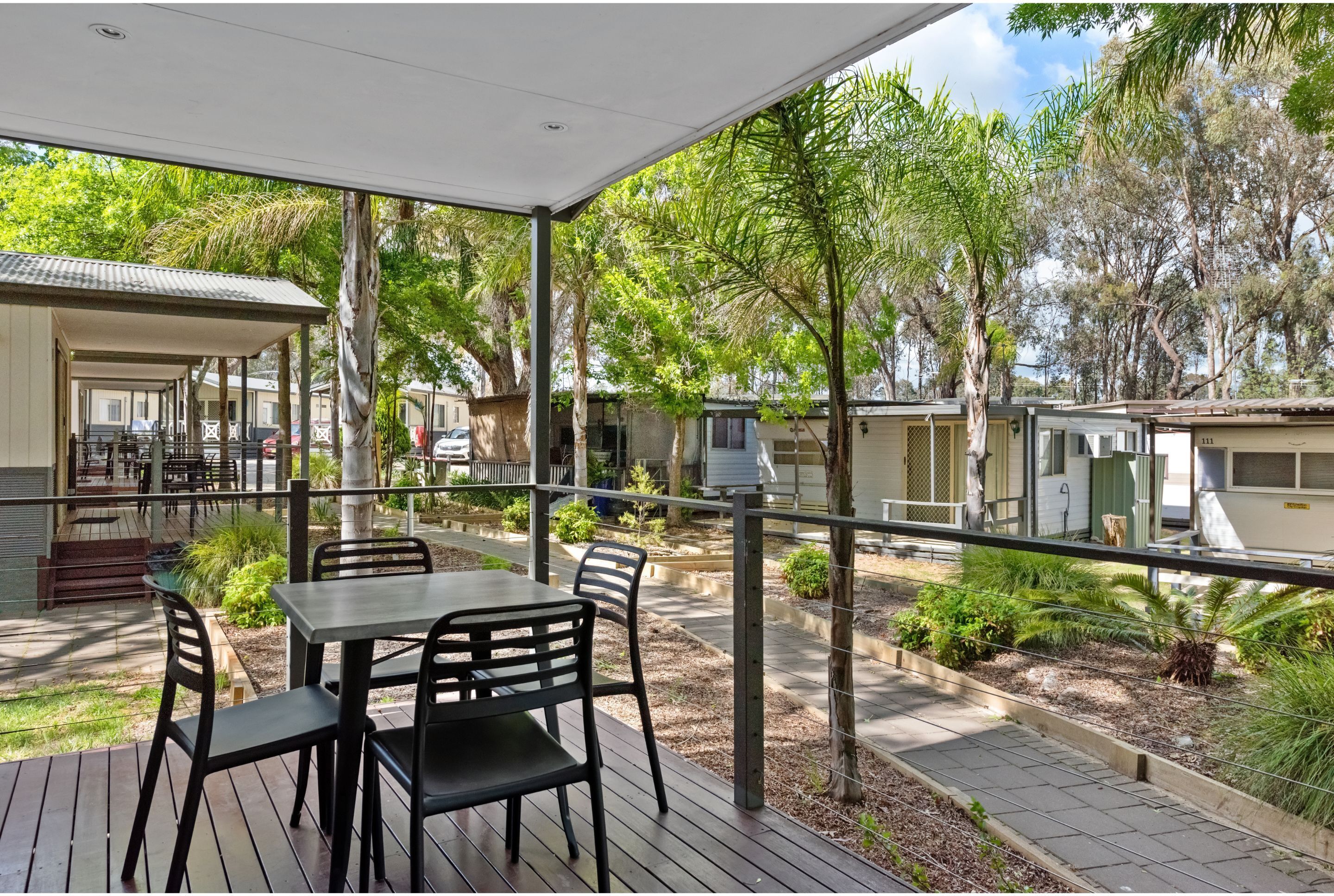 Deluxe Cabin - Sleeps 6 | Terrace/patio