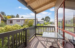 Superior-Ferienhütte, 1 Schlafzimmer | Balkon