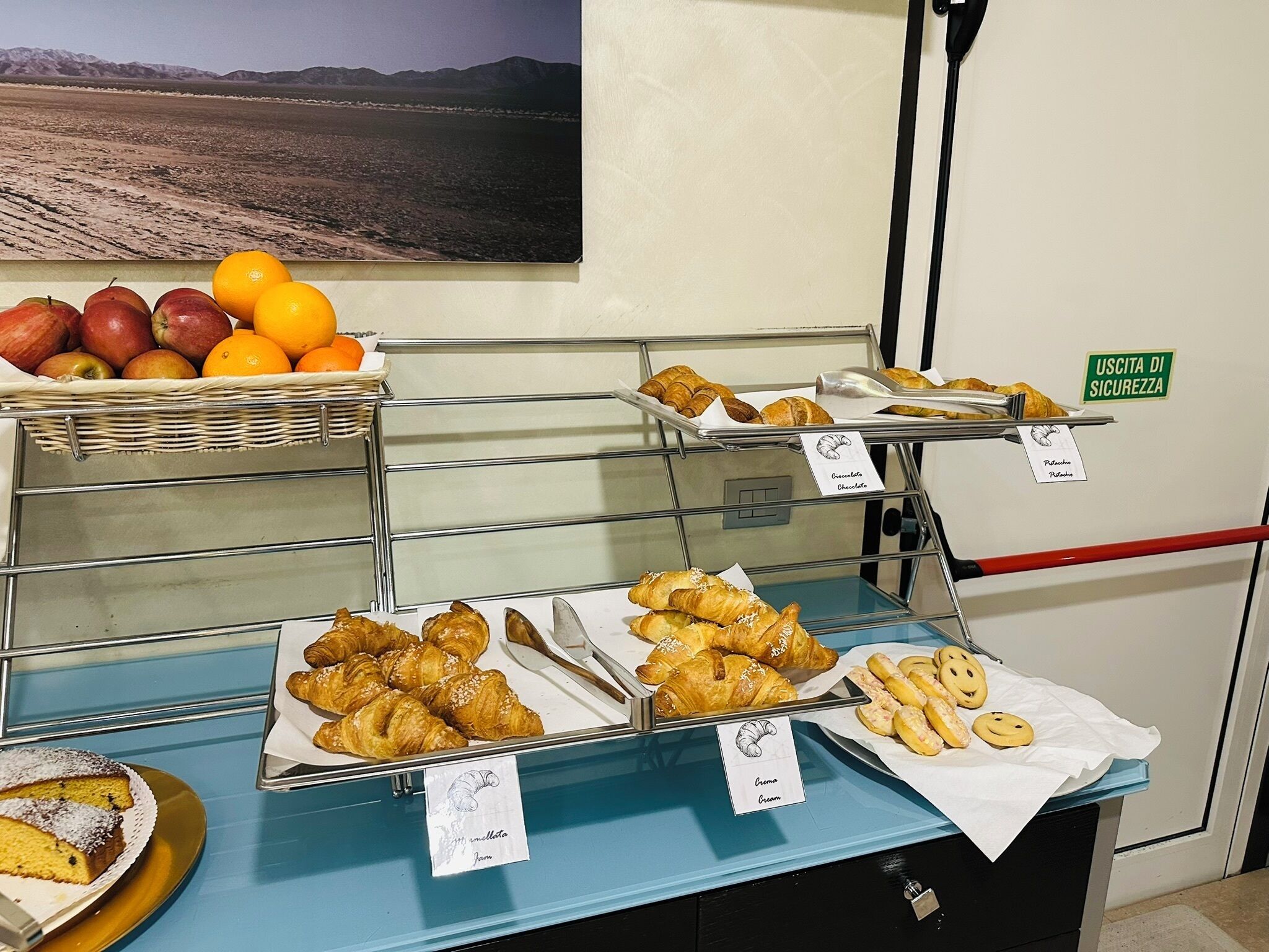 Petit déjeuner buffet compris tous les jours