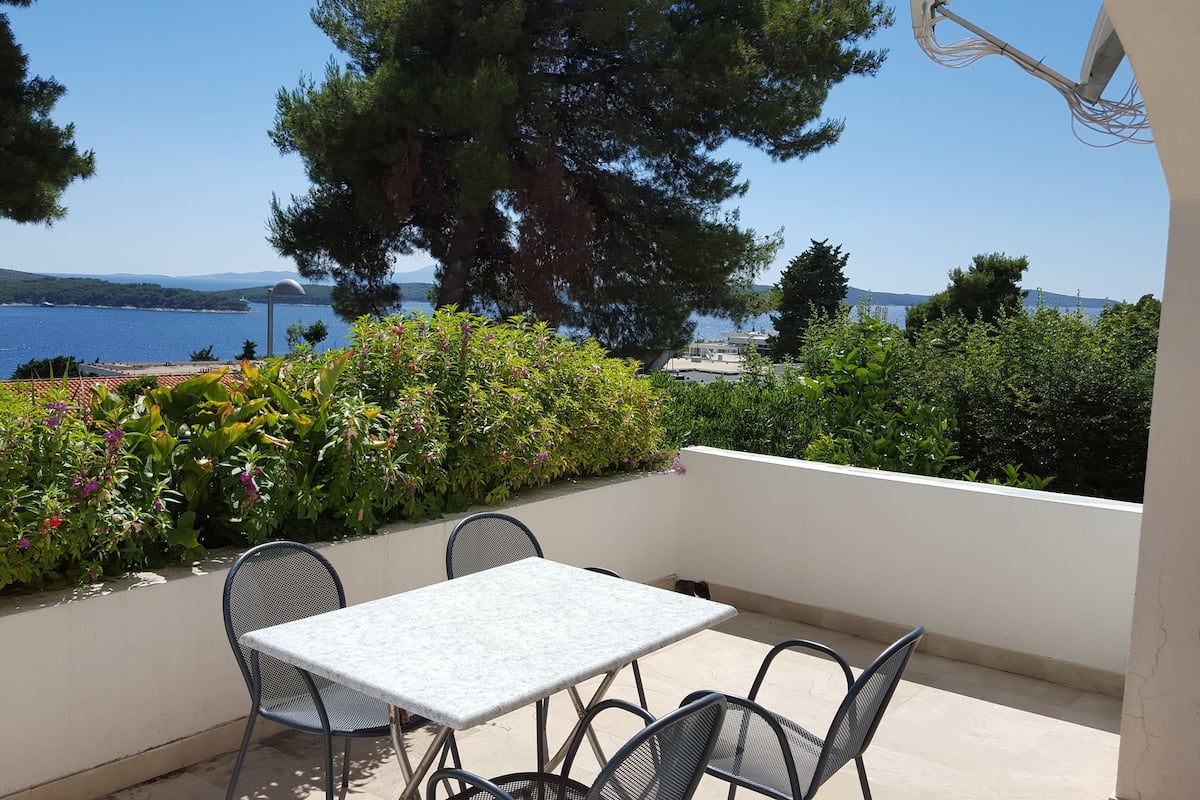 Familie appartement | Terras