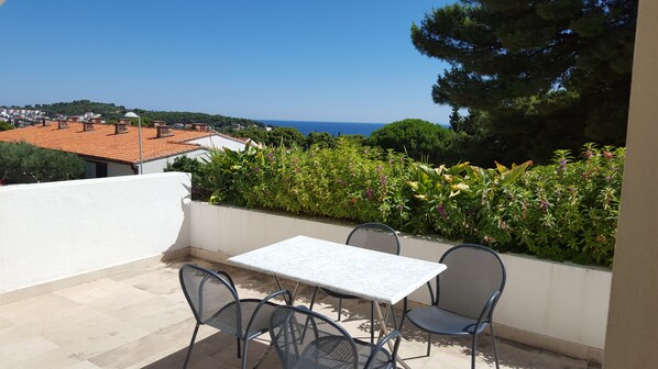 Familienapartment | Balkon