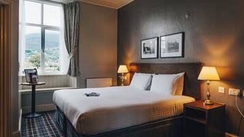 Double or Twin Room with View | 1 bedroom, desk, iron/ironing board, free WiFi