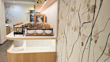 Gratis frukostbuffé varje dag